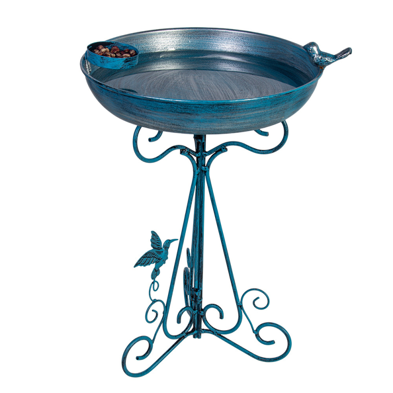 Vasest linnusöötja ja jootmiskauss aianduseks – raudkonstruktsioon, pool-käsitsi ja pool-mehaaniline valmistus, mudel Yf47050301