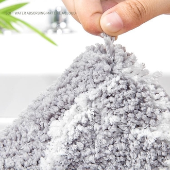 Ümmargune vaip taimekiududest, abstraktne muster, masinpestav, elutoa jaoks