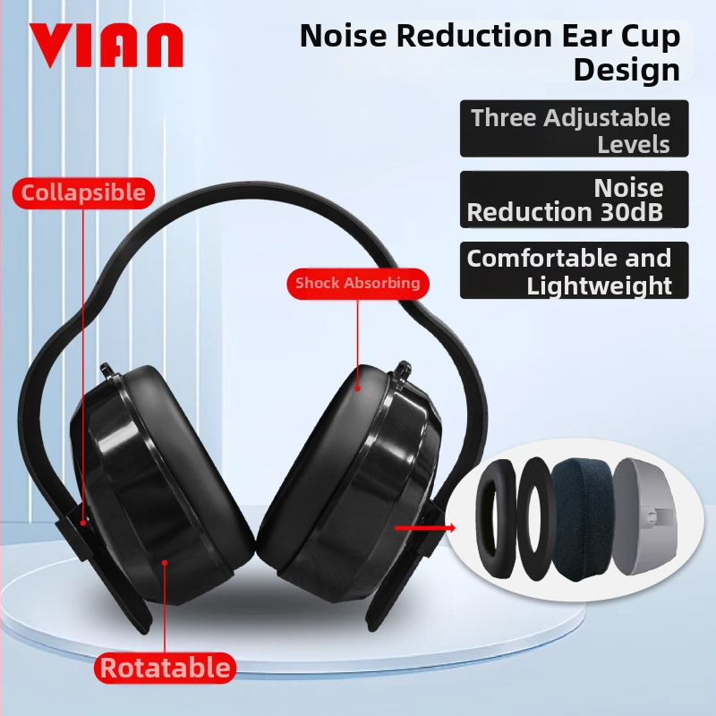 VIAN 1427 ausu aizsargi – trokšņa samazināšana, zīmols VIAN, sērija 1427, tips: ausu aizsargi