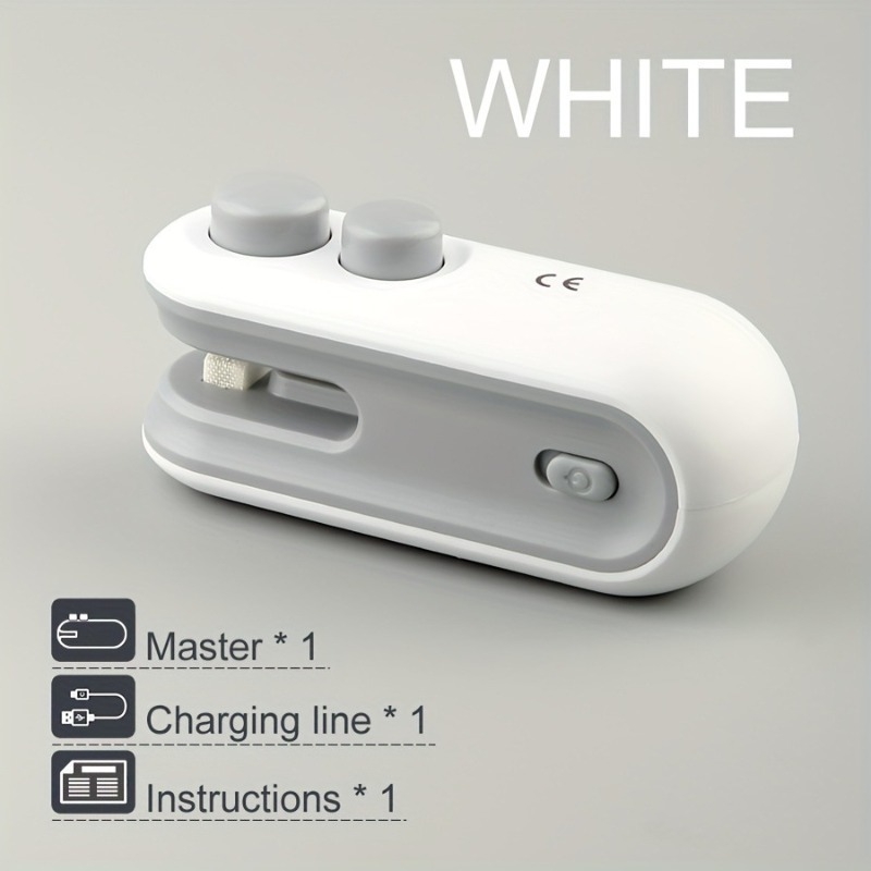 Snäkkide kotide kuumtihendusseade, USB-toide, 16W, 5V/1A, 58g, Plastikust korpus