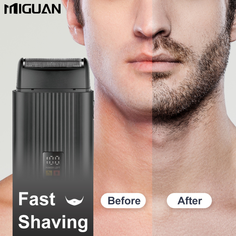 Elektriline habemenuga rekiprookne 1-peaga, nutikas digitaalne näidik, laetav, 60-minutiline aku tööaeg, pestav kogu keha jaoks