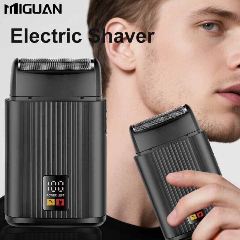 Elektriline habemenuga rekiprookne 1-peaga, nutikas digitaalne näidik, laetav, 60-minutiline aku tööaeg, pestav kogu keha jaoks