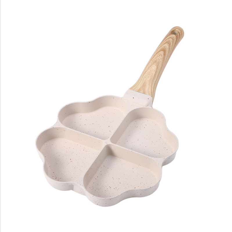 Omleti-pann meditsiinilise kiviga, mitte-kleepuv, topelt põhja, ühilduv kõigi pliitidega, kohandamine saadaval