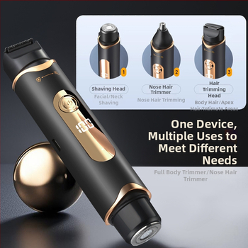 Elektriline habemen ja kogu keha karvade eemaldamise seade – YY-211, ABS-korpus, USB-toide, roostevabast terasest terapea, kogu keha karvade eemaldamine