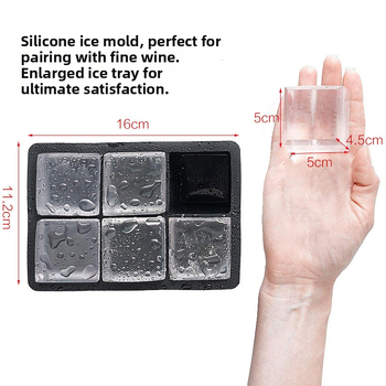 Silikoonist jääkuulide vorm, 80 ml maht, lihtne demoulding, trükitud logo, kohandamine