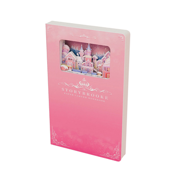 Märkmik cartoon-tüdrukust inspireeritud disainiga; kaas kahekordse offset-paberist; teksti paber toor puidupulpp; 150 g; traadita köide; 50–100 lehekülge