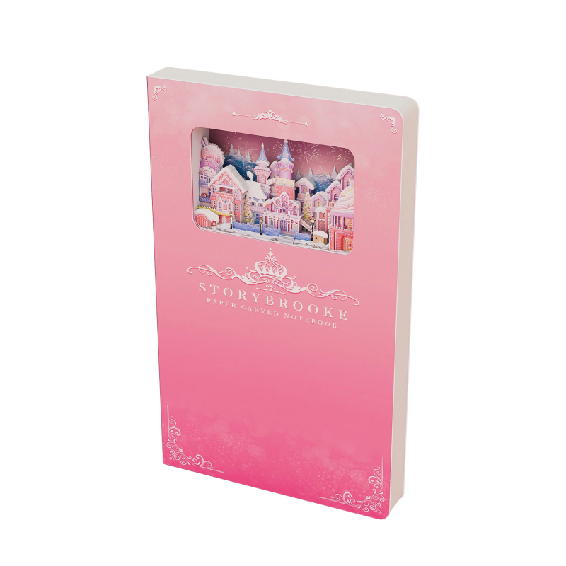 Märkmik cartoon-tüdrukust inspireeritud disainiga; kaas kahekordse offset-paberist; teksti paber toor puidupulpp; 150 g; traadita köide; 50–100 lehekülge