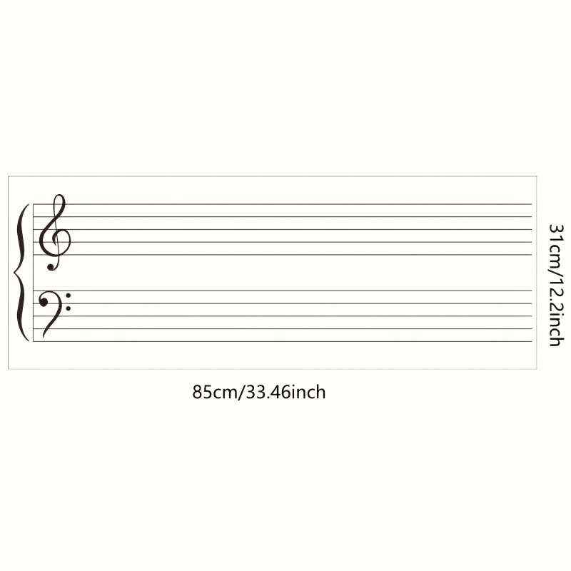 Kuiva kustutamise magnet muusikaliste noodijoontega — PET materjal; tootekood jd601100556818426; kohandamine saadaval; ekspordi eksklusiivne tarnija