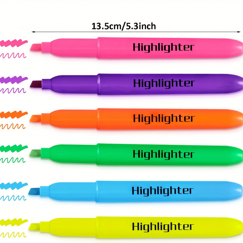 Peenest markerid pehme lõikeotsaga, 6 värvi | Bränd: Other; Toote kood: jd601101247383948; IP litsents: Ei