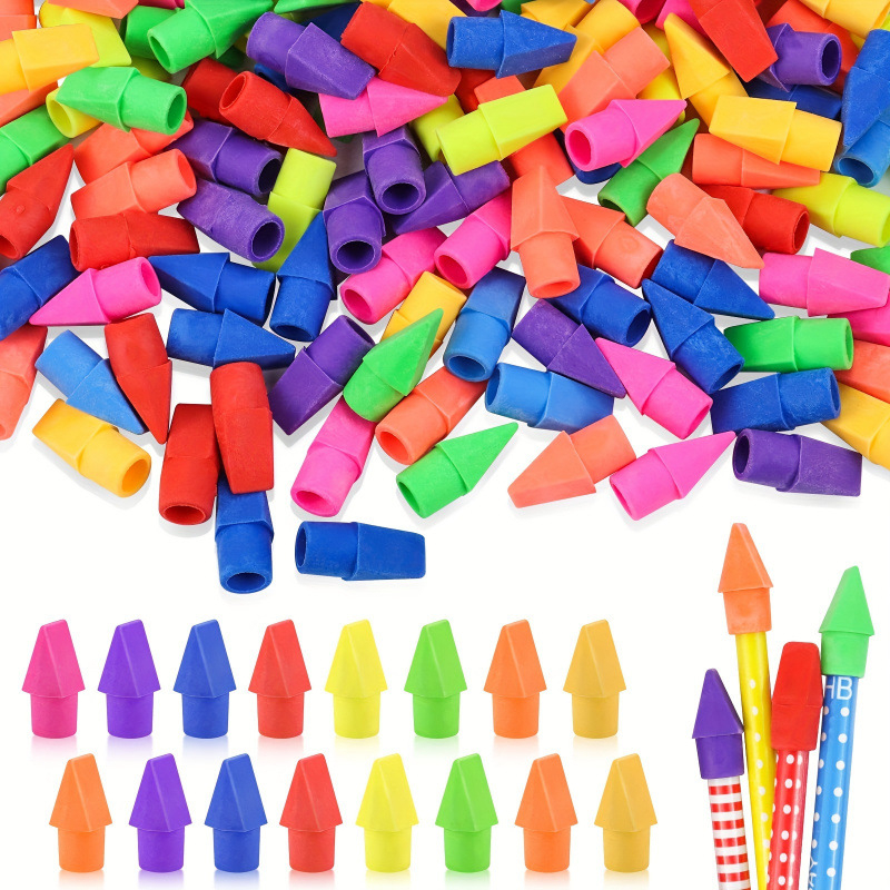 Kustutid pliiatsitele, 50 tk, erksad värvilised kustutid (Bränd: Other; Toote nr: jd601100224961860; Kingitus: Ei; IP-litsents: Ei)