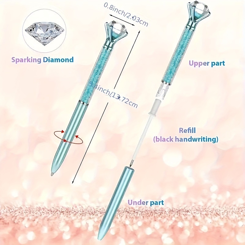 Kristallballpoint pliiatsid, komplektid 4 või 12 tk, tootekood jd601100599455659, bränd Other, ei ole kingitus, IP mitteautoriseeritud