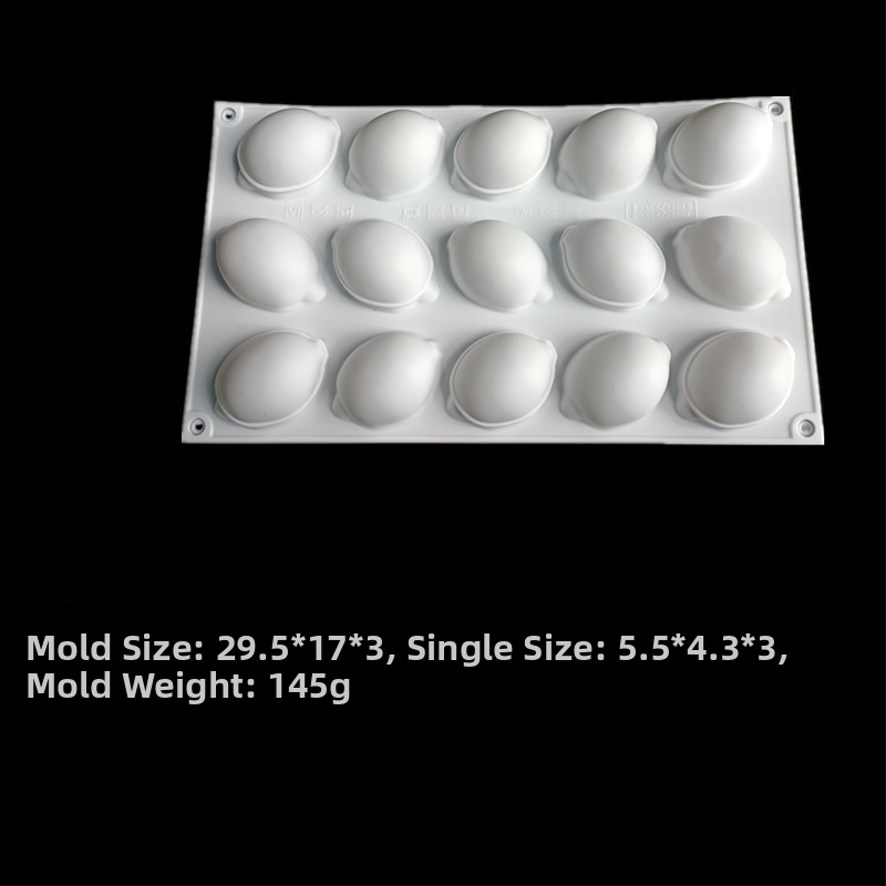 Silikoonist kookvorm ebakorrapärase kujuga, kaasaegne minimalistlik stiil, välja antud 2024