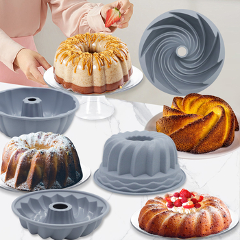 Neljaosaline silikoonist küpsetiformide komplekt – ebakorrapärase kujuga, kuumuskindel, mittekleepuvad