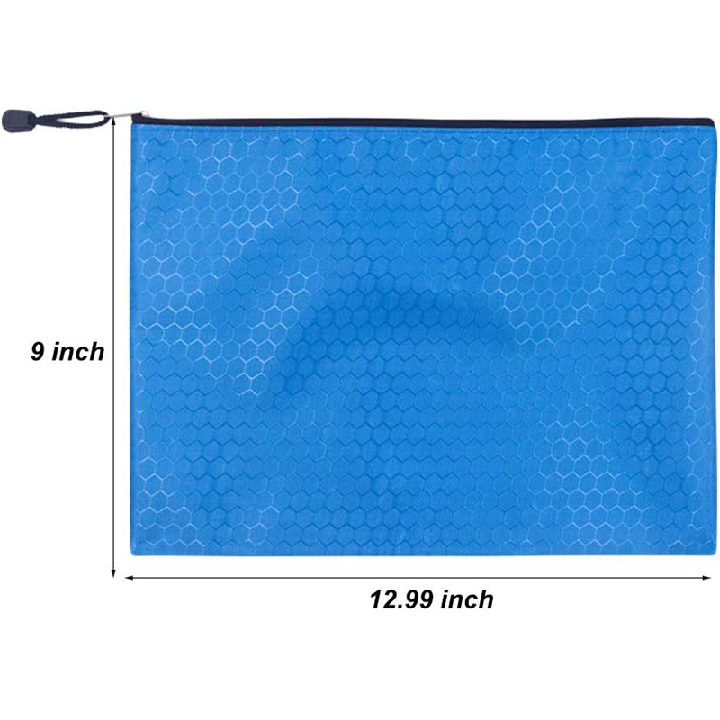 Veekindel dokumendikott õmblukuga Oxfordi materjalist, A4 ühilduv, logo trükkimine saadaval, kohandatav