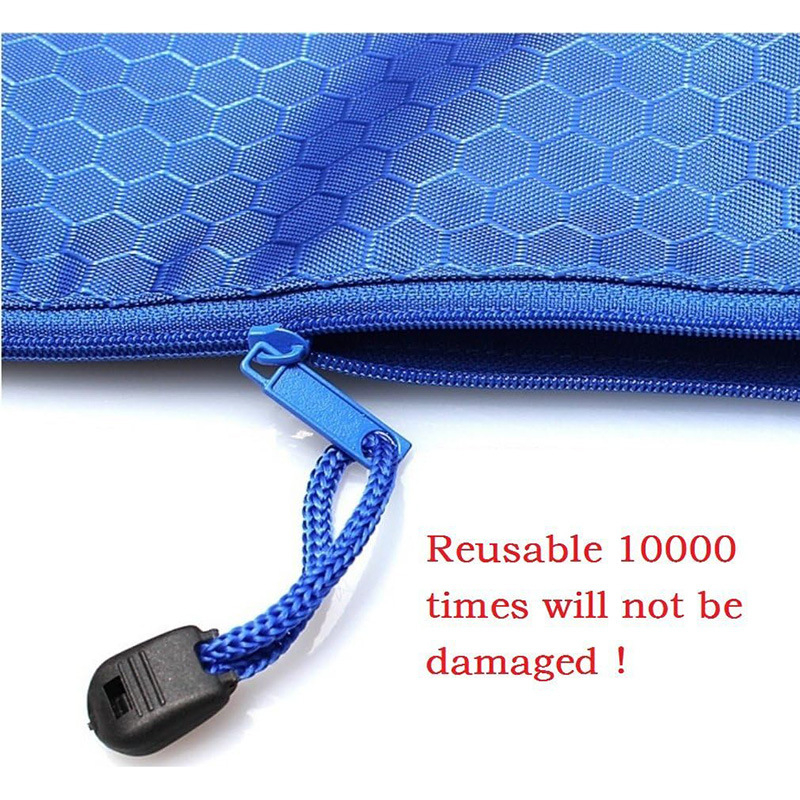 Veekindel dokumendikott õmblukuga Oxfordi materjalist, A4 ühilduv, logo trükkimine saadaval, kohandatav