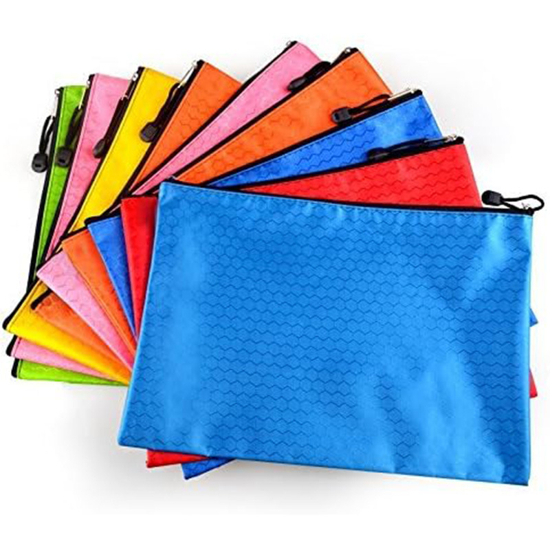 Veekindel dokumendikott õmblukuga Oxfordi materjalist, A4 ühilduv, logo trükkimine saadaval, kohandatav