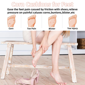 Fellist jalatallapalast – valu leevendamine, kulumiskaitse, nähtamatu kaitseplaat – kannapõlva Wake Up Feet