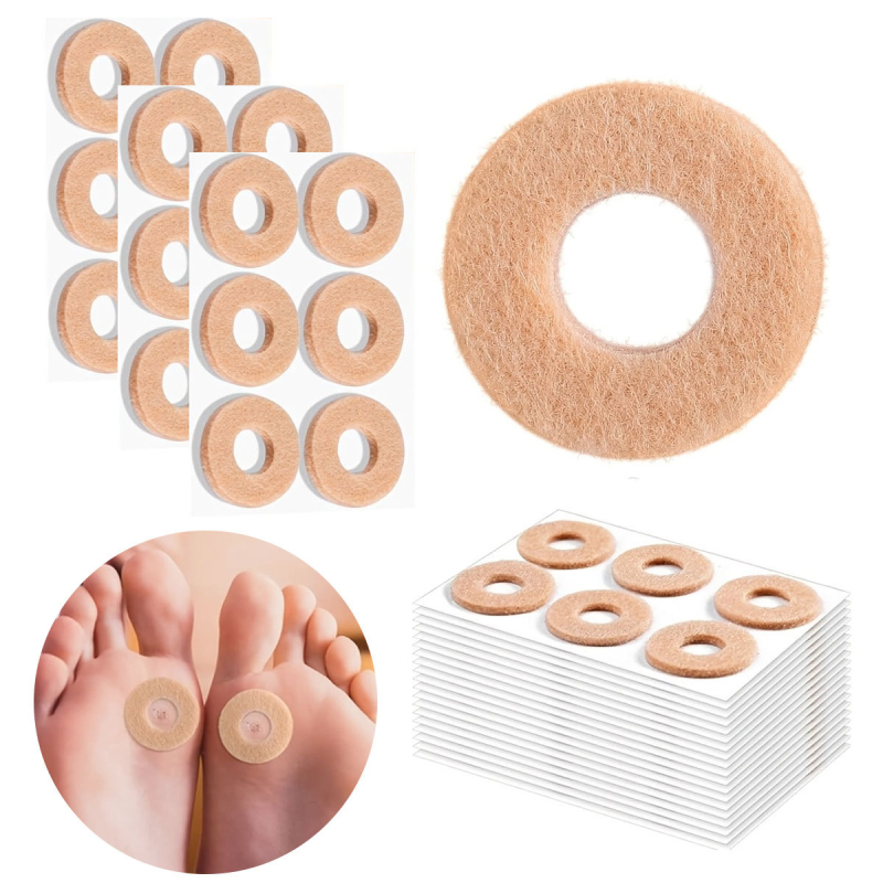 Fellist jalatallapalast – valu leevendamine, kulumiskaitse, nähtamatu kaitseplaat – kannapõlva Wake Up Feet