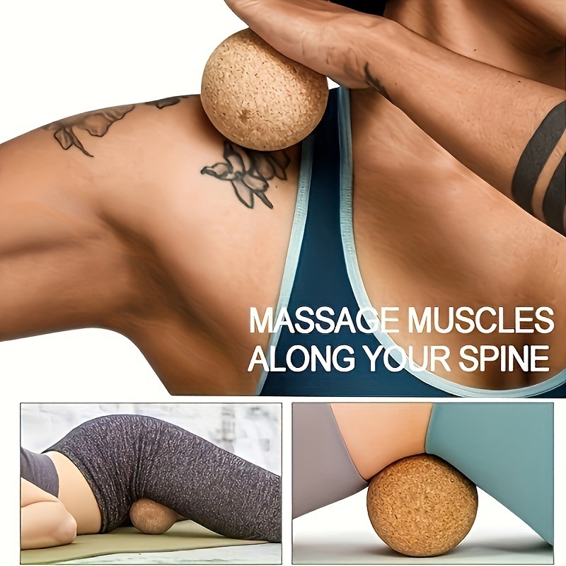 Korkmassaažikepp – pehme puidust kork, SKU laz601099603691202