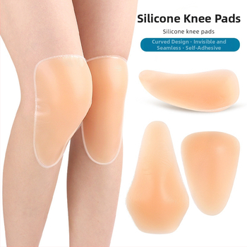 Täiskasvanutele mõeldud silikoonist põlvetugi, sobib jooksmisele ja jalgpallile