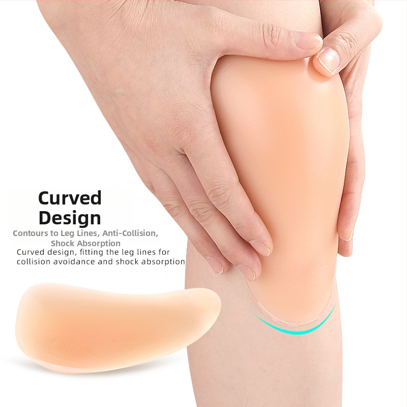 Dospelý silikonový kolenný chránič na beh a futbal