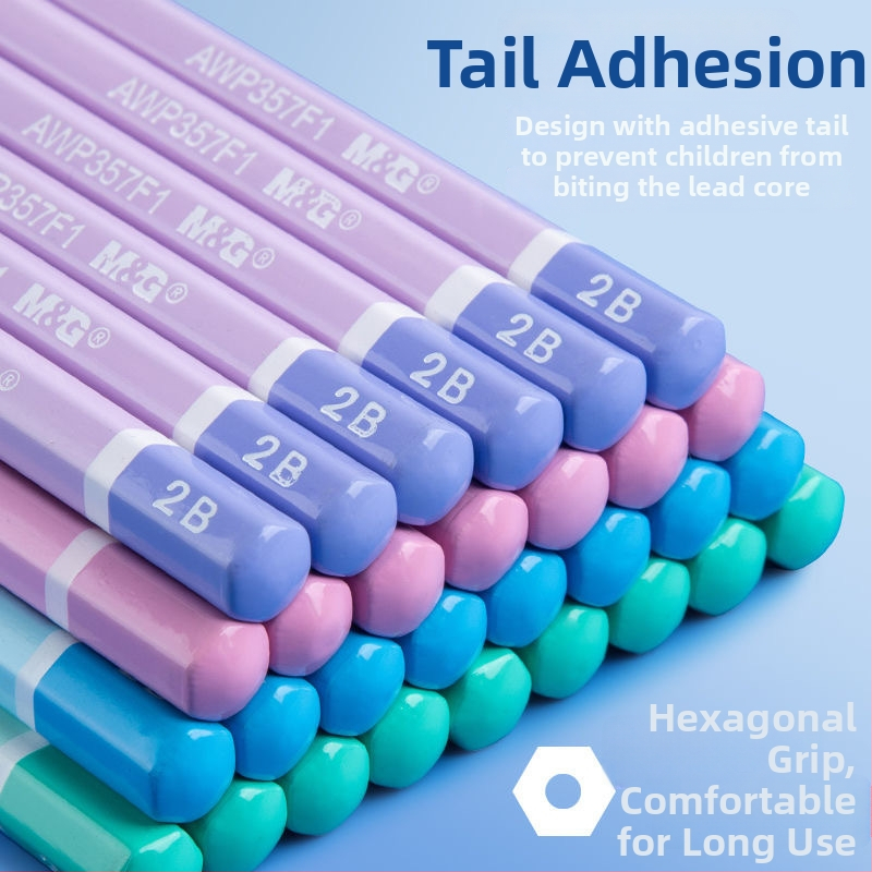 Morning Light M&G HB pieštukas, medinis korpusas, vaikams 1–2 klasei