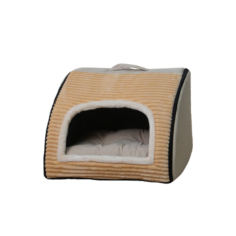 Poolkinnine lemmiklooma maja koertele ja kassidele – nelja aastaajal, tekstiilmaterjal, mudel WCW024