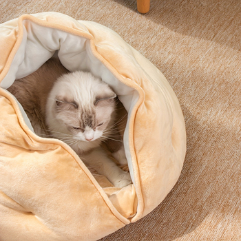 Kõikide aastaaegade lemmikloomade pesa — osaliselt suletud koera voodi, kangas, kaubamärk Blue Ribbon