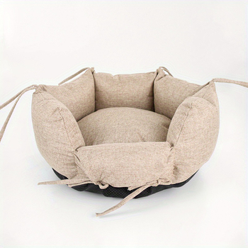 Heksagonaalne koera pesake sügis-talv – soe lemmiklooma pesa, nelietot universaalne koera pesake; Materjal: Kangas; Toote kategooria: Lemmikloomade pesad; Artikli number: 2025-08-07-2; Sobib: Koer