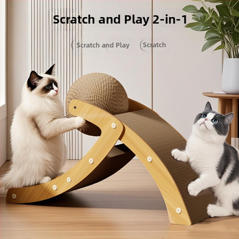 Vertikaalne kassakratsplaad gofrpaberist ja tihedast plaadist, sisal-kera palliga, rahvuslik stiil