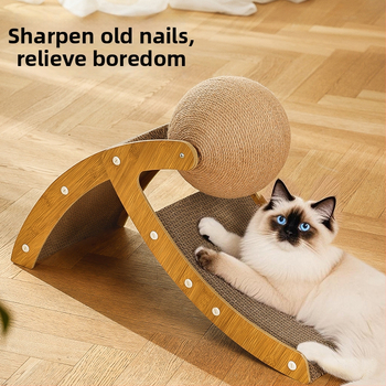 Vertikaalne kassakratsplaad gofrpaberist ja tihedast plaadist, sisal-kera palliga, rahvuslik stiil