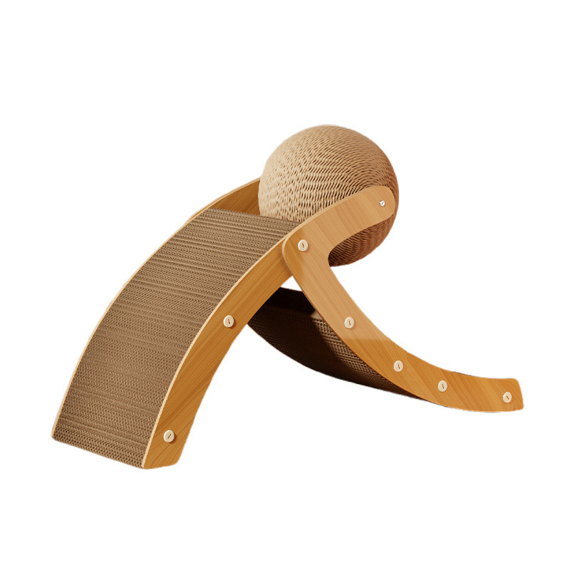 Vertikaalne kassakratsplaad gofrpaberist ja tihedast plaadist, sisal-kera palliga, rahvuslik stiil