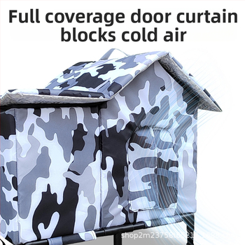 Väliskasside maja • veekindel • nelja aastaaja disain • pestav • kassidele