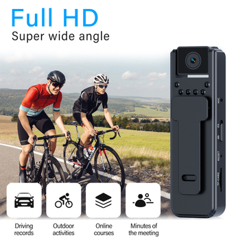 A8 Cameră Portabilă cu Clips pe Spate — 1–5 MP, TF card, Durata bateriei 1–3 h, Video și Fotografie, 2023