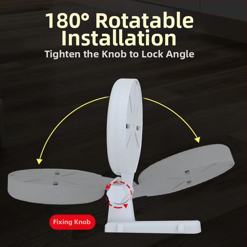 Bez urbuma universālais iekšējās uzraudzības kameru sienas stiprinājums (plastmasa, injekcijas formēšana, Hong Xuan zīmols, ar oriģinālo montāžas pamatni)