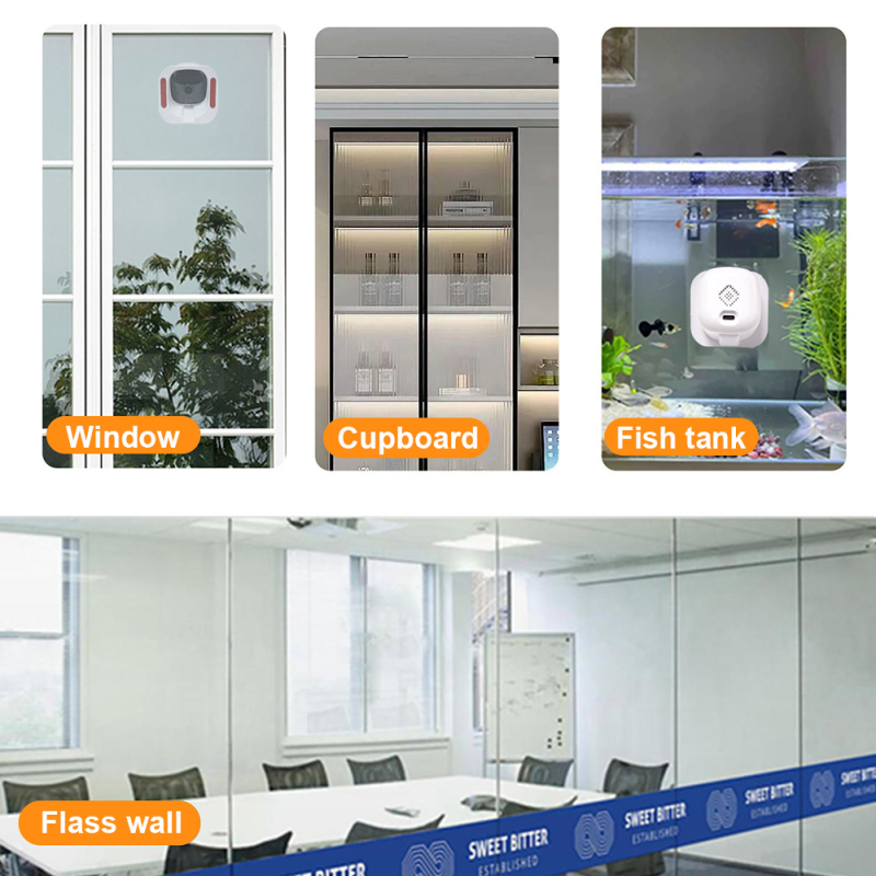 SC03 Cameră de Supraveghere WiFi Inteligentă cu 1080P, Detecție Mișcare, Viziune Noapte în Culori, Alimentare 5V, Carcasă ABS