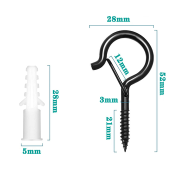 Metallist seina konks Q-tüüpi vedru, maalitud pind, kaasaegne minimalistlik stiil