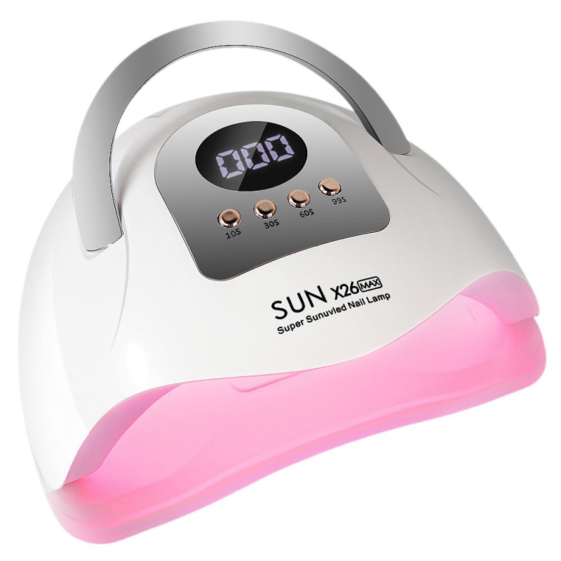 MJD-X26-2 Kõrge võimsusega küüne lamp, punase valguse teraapia, kompaktne nutikas kuivataja kiireks geel- ja küüne-laki kuivamiseks, Euroopa ja Ameerika standardid