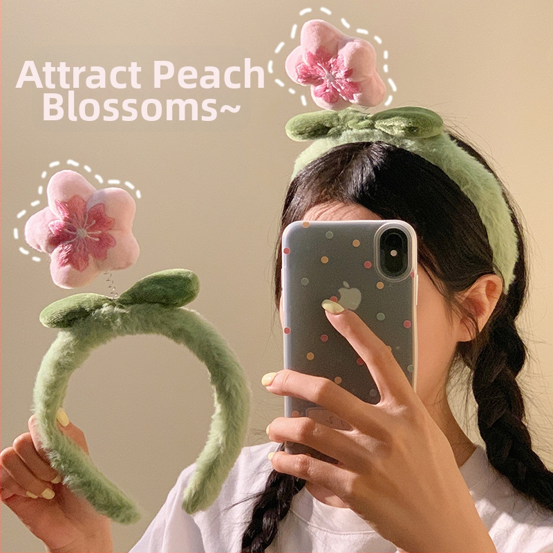 Plush lille juuksepael – armas, mitte libisev, käsitöö, Korea stiilis, naistele (Materjal: plüüs; Töötlemine: käsitöö; Stiil: korea stiilis; Kategooria: juukse aksessuaarid)