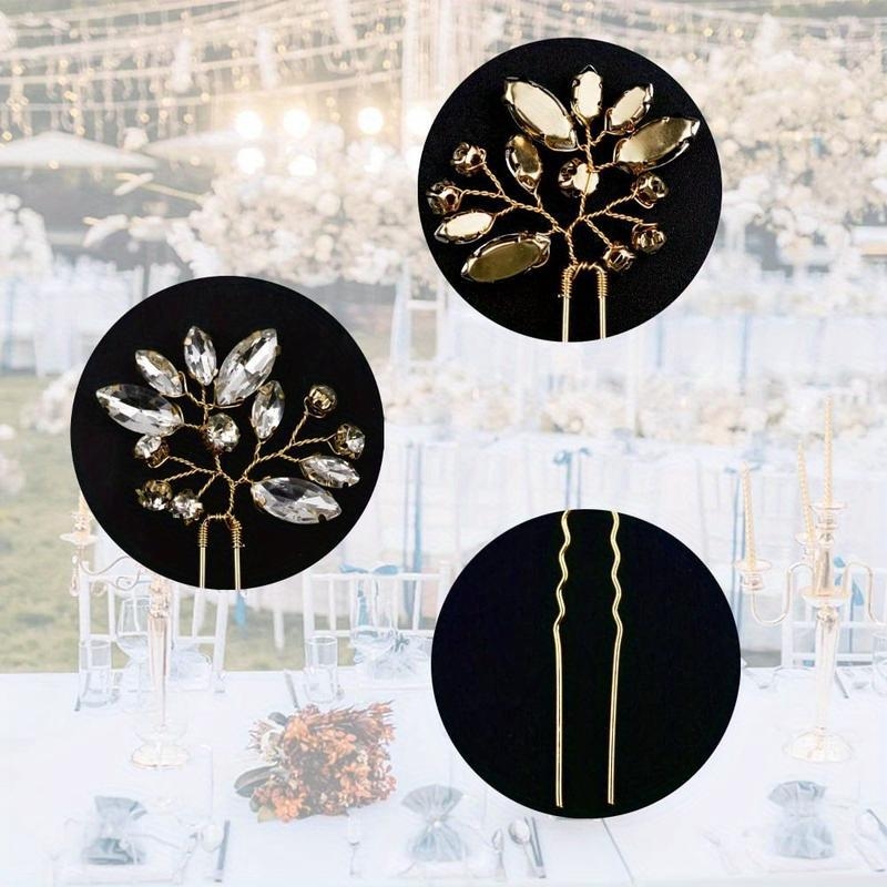 Clipuri de păr pentru nuntă – accesorii metalice decorative pentru copii (vara 2021)