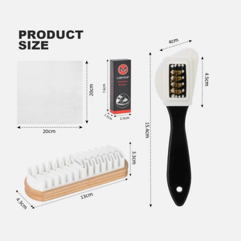 Jalanõude hoolduse pintsel, 100 tk, Kaasaegne minimalistlik stiil, Materjal: Muu