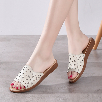 Naistele sandaalid suveks, slip-on, PU ülaosa, PU vooder, TPR tald