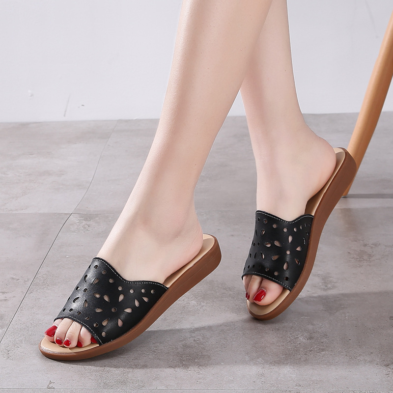 Naistele sandaalid suveks, slip-on, PU ülaosa, PU vooder, TPR tald