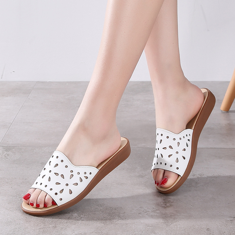 Naistele sandaalid suveks, slip-on, PU ülaosa, PU vooder, TPR tald