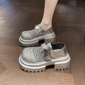 Casual Mary Jane naiste kingad, PU kunstnahast pealiskate, vahtkummist tald, riidepaeltega kinnituvus, rocking tallad, keskmine avaus 7-11 cm