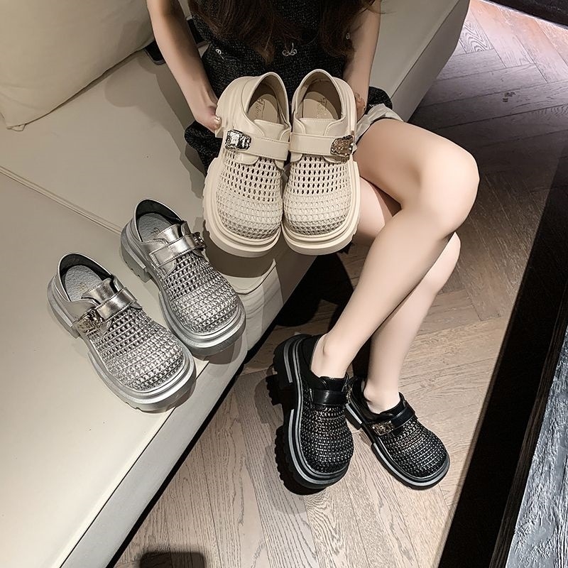 Casual Mary Jane naiste kingad, PU kunstnahast pealiskate, vahtkummist tald, riidepaeltega kinnituvus, rocking tallad, keskmine avaus 7-11 cm