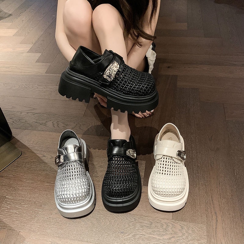 Casual Mary Jane naiste kingad, PU kunstnahast pealiskate, vahtkummist tald, riidepaeltega kinnituvus, rocking tallad, keskmine avaus 7-11 cm