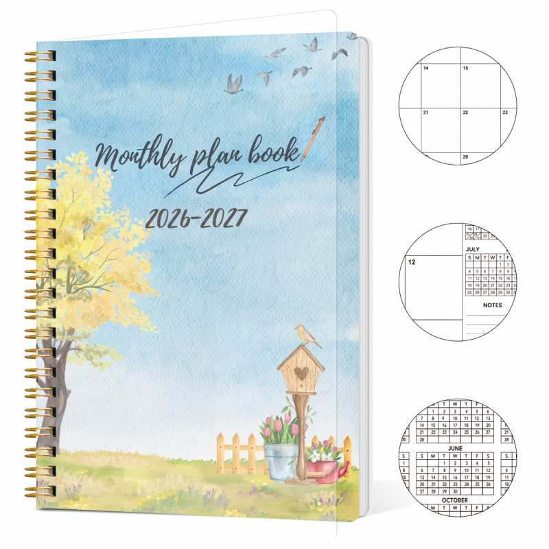 2026. aasta nädalaplaanija, mudel U263, tootenumber jd601100868570085; kohandamine: Jah; materjalid: kraftpaber, habras paber, PVC kleebis, peegelkleebis, muu; piiriülese eksportkandja eksklusiivne tarnija: Jah