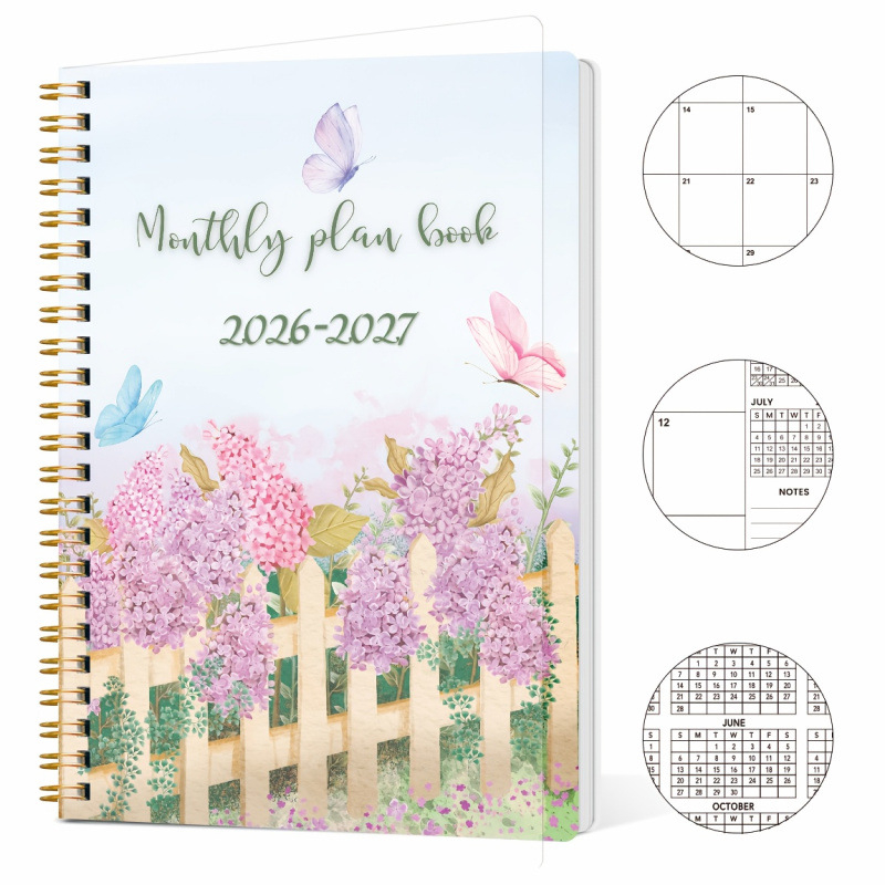 2026. aasta nädalaplaanija, mudel U263, tootenumber jd601100868570085; kohandamine: Jah; materjalid: kraftpaber, habras paber, PVC kleebis, peegelkleebis, muu; piiriülese eksportkandja eksklusiivne tarnija: Jah