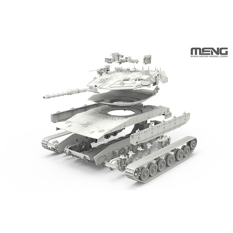 MENG 1/72 Merkava Mk.4M peamine lahingtank mudel 72-006